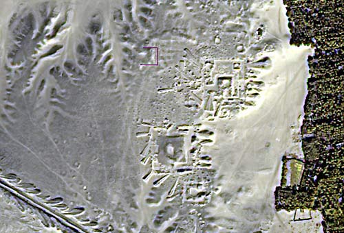 Foto satellitare di Tanis